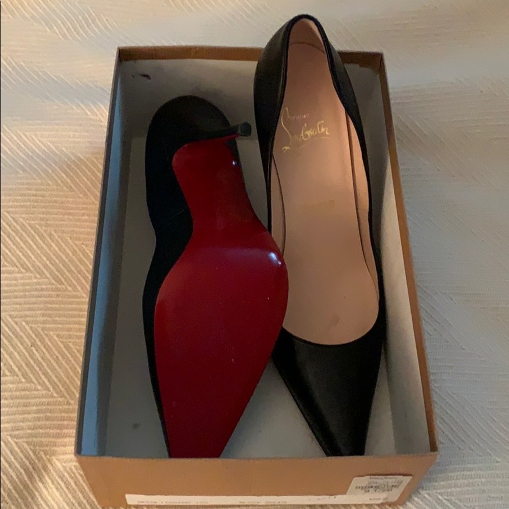 Christian Louboutin Heels in Black Nappa